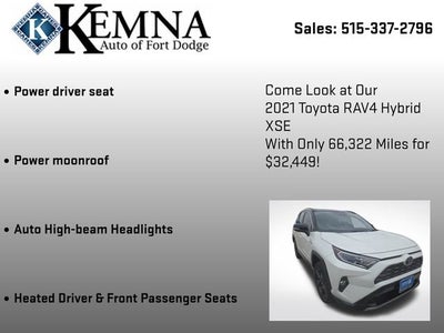 2021 Toyota RAV4 Hybrid XSE