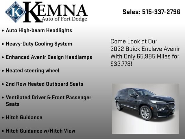 2022 Buick Enclave Avenir