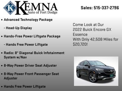 2022 Buick Encore GX Essence