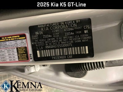 2025 Kia K5 GT-Line