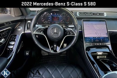 2022 Mercedes-Benz S-Class S 580