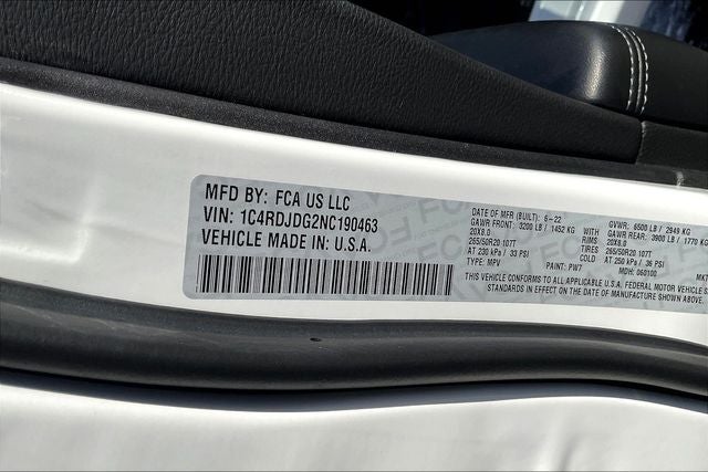 2022 Dodge Durango GT AWD