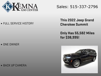 2022 Jeep Grand Cherokee Summit 4x4