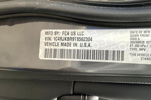 2026 Jeep Grand Cherokee GRAND CHEROKEE L LIMITED 4X4
