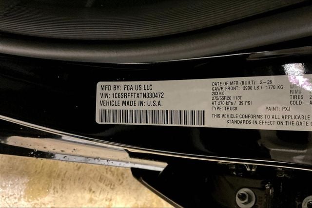 2026 RAM Ram 1500 RAM 1500 BIG HORN CREW CAB 4X4 5'7' BOX