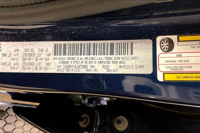 2020 RAM 1500 Laramie Longhorn Crew Cab 4x4 5'7' Box