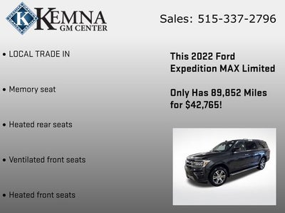 2022 Ford Expedition Max Limited