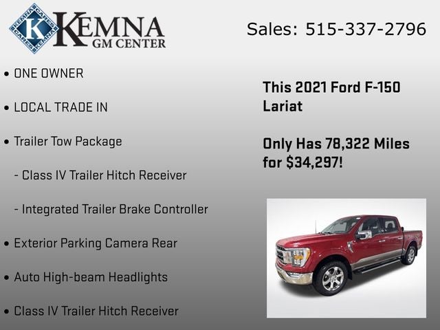 2021 Ford F-150 LARIAT