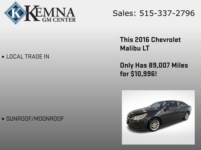2016 Chevrolet Malibu Limited LT