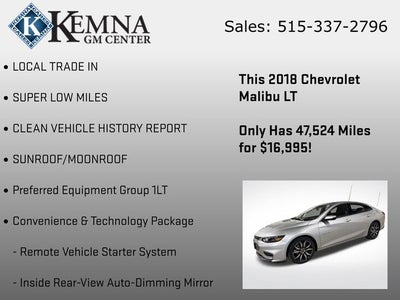 2018 Chevrolet Malibu LT
