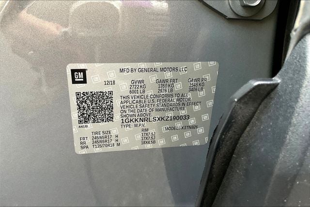 2019 GMC Acadia SLE-1