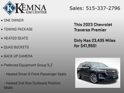 2023 Chevrolet Traverse AWD Premier