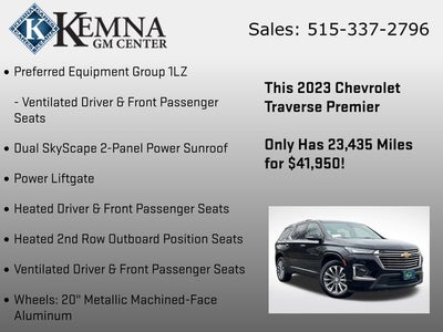 2023 Chevrolet Traverse AWD Premier