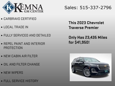 2023 Chevrolet Traverse AWD Premier