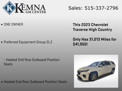 2023 Chevrolet Traverse AWD High Country