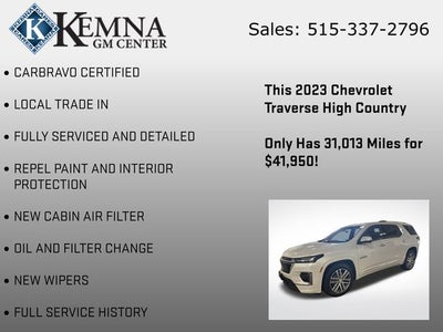 2023 Chevrolet Traverse AWD High Country