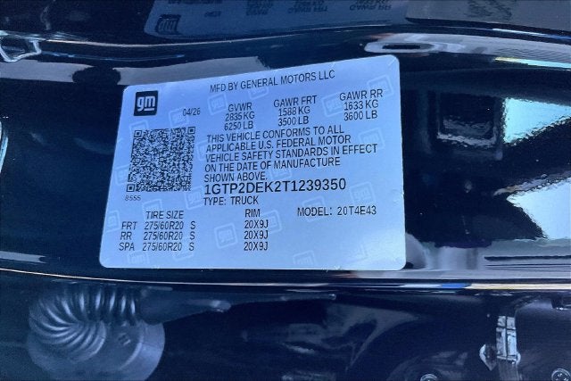 2026 GMC Canyon AT4, 4WD