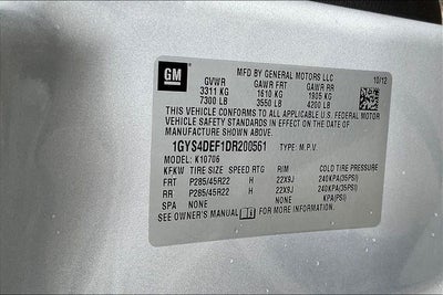 2013 Cadillac Escalade Platinum Edition