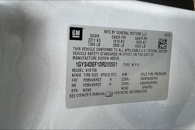 2013 Cadillac Escalade Platinum Edition