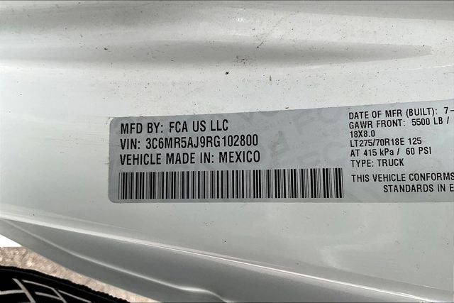 2024 RAM 2500 Tradesman Regular Cab 4x4 8' Box