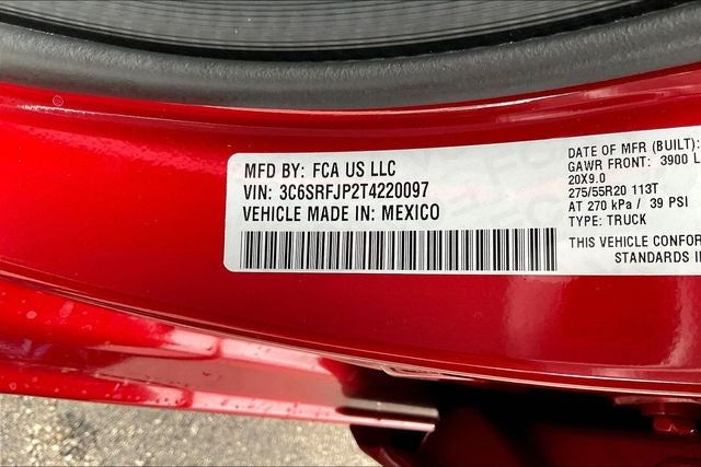 2026 RAM Ram 1500 RAM 1500 LARAMIE CREW CAB 4X4 5'7' BOX