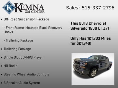 2018 Chevrolet Silverado 1500 2LT