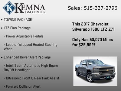 2017 Chevrolet Silverado 1500 2LZ