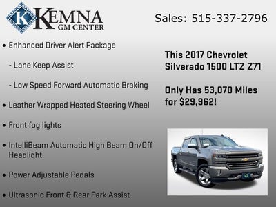 2017 Chevrolet Silverado 1500 2LZ