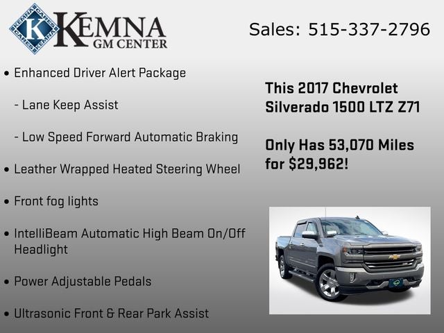2017 Chevrolet Silverado 1500 2LZ