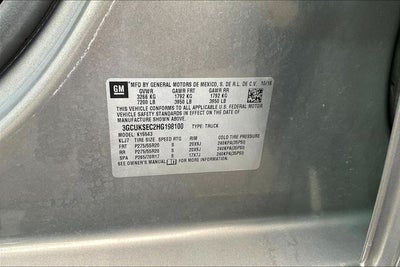 2017 Chevrolet Silverado 1500 2LZ