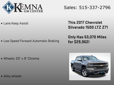 2017 Chevrolet Silverado 1500 2LZ
