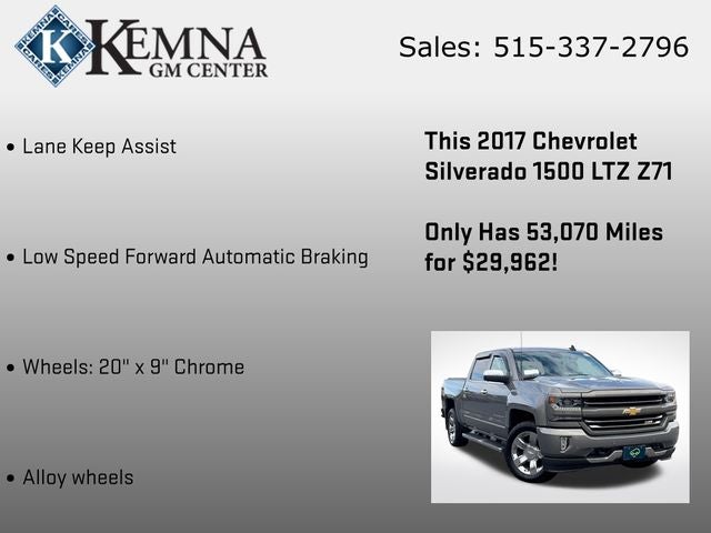 2017 Chevrolet Silverado 1500 2LZ