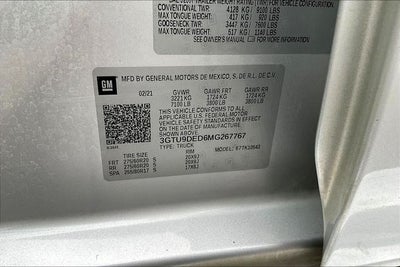 2021 GMC Sierra 1500 4WD Crew Cab Short Box SLT