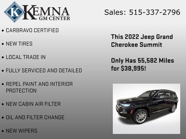 2022 Jeep Grand Cherokee Summit