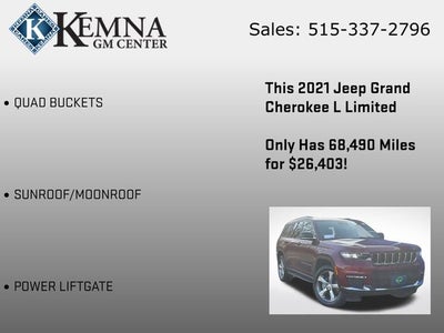 2021 Jeep Grand Cherokee L Limited 4x4