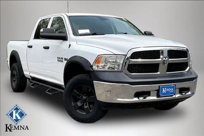 2017 RAM 1500 Tradesman Crew Cab 4x4 6'4" Box