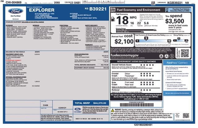 2019 Ford Explorer XLT