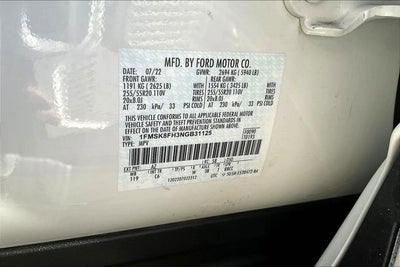 2022 Ford Explorer Limited