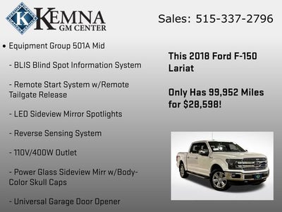 2018 Ford F-150 LARIAT
