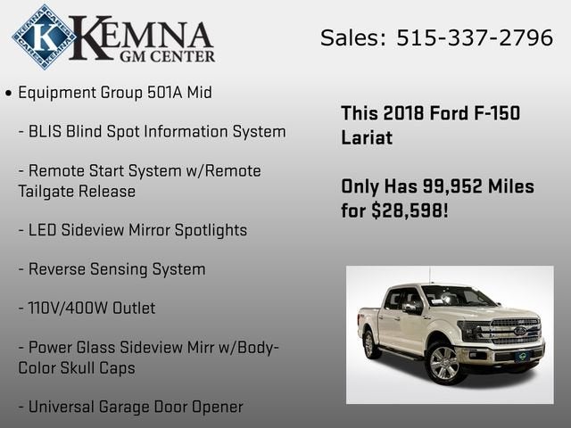 2018 Ford F-150 LARIAT