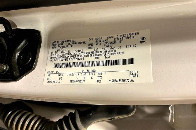 2018 Ford F-150 LARIAT