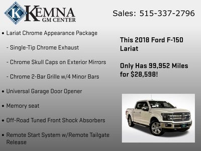 2018 Ford F-150 LARIAT