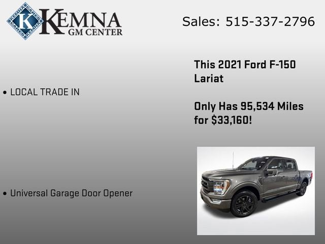 2021 Ford F-150 LARIAT