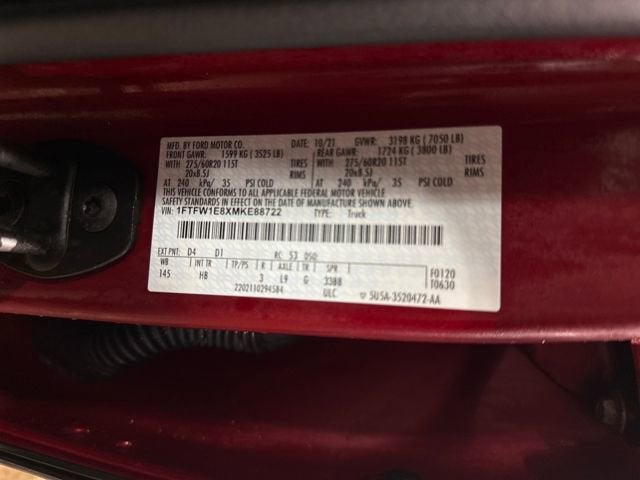 2021 Ford F-150 LARIAT