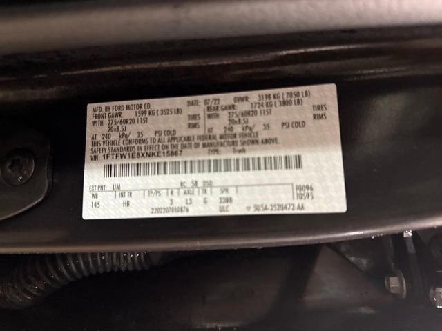 2022 Ford F-150 LARIAT