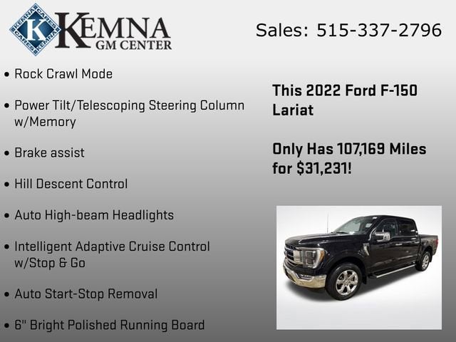 2022 Ford F-150 LARIAT