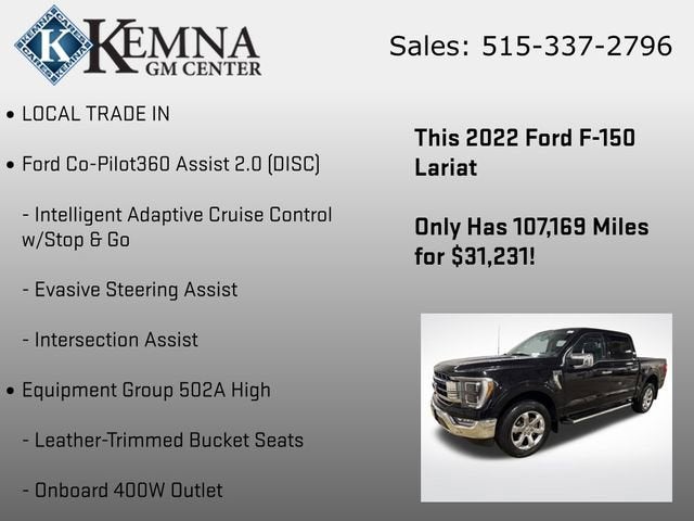 2022 Ford F-150 LARIAT