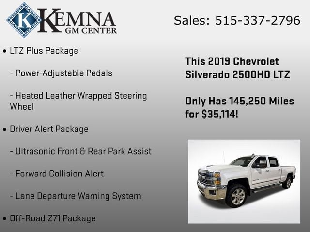 2019 Chevrolet Silverado 2500 HD LTZ