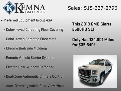 2019 GMC Sierra 2500 HD SLT