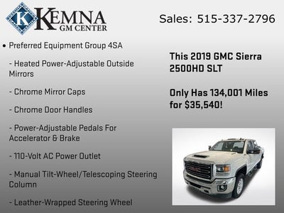 2019 GMC Sierra 2500 HD SLT